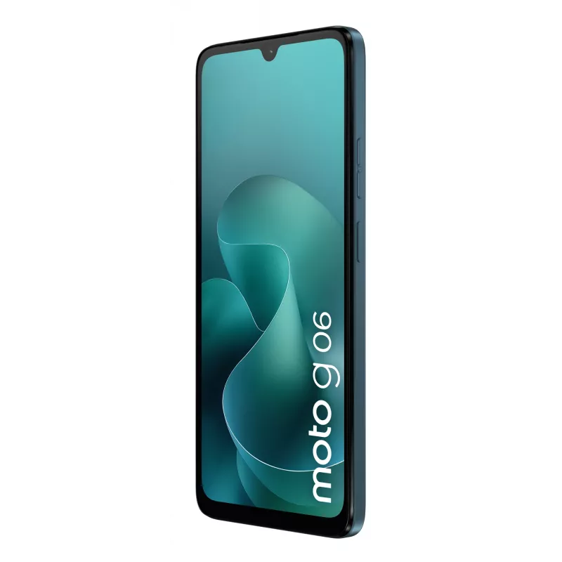 Išmanusis telefonas Motorola moto g06 6,88 col. LCD 120Hz 4GB/128GB mėlynas, MediaTek Helio G81, 50MP, 5200mAh, Dual SIM, IP64