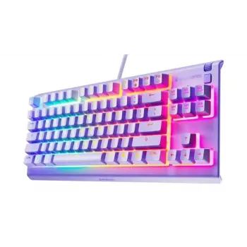 Mechaninio stiliaus TKL žaidimų klaviatūra STEELSERIES Apex 3 TKL US RGB foninis apšvietimas, be skaitmenų bloko, US išdėstymas