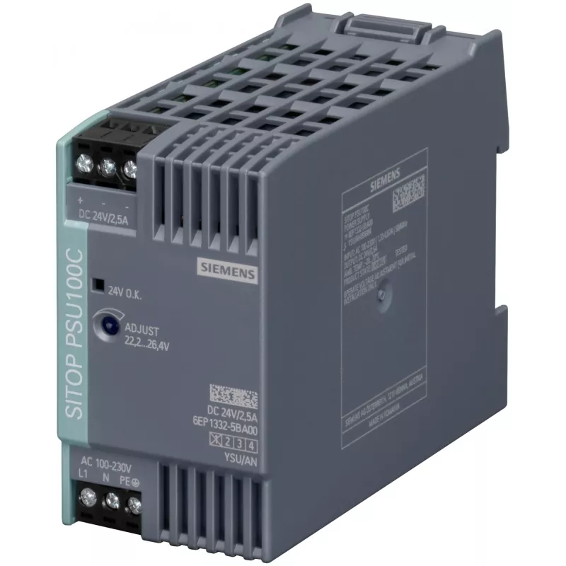 Siemens 6EP1332-5BA00 maitinimo adapteris Vidinis Daugiaspalvis