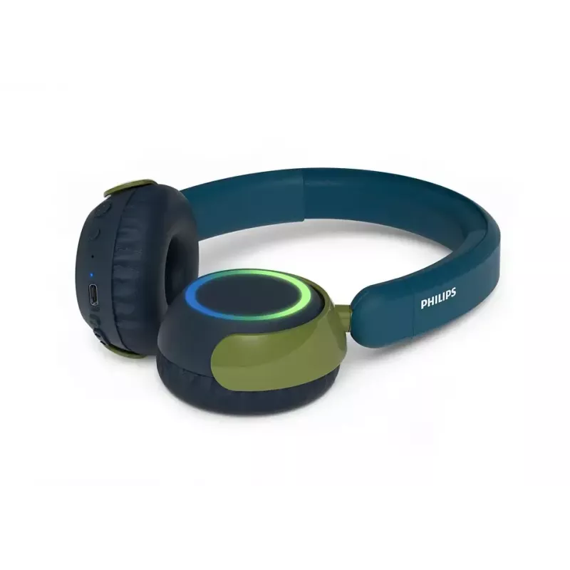 Philips 4000 serijos TAK4200CT/00 ausinės / laisvų rankų įranga Belaidis Galvos juosta Skambučiai / Muzika Bluetooth Mėlyna, Žalia