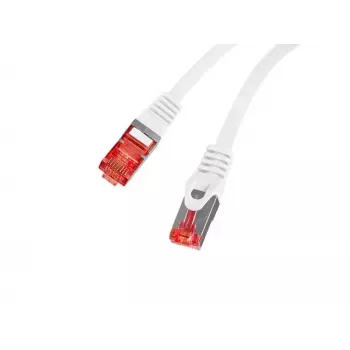LANBERG Cat6 S/FTP (S-STP) tinklo kabelis, RJ‑45–RJ‑45, 2 m, baltas