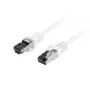 LANBERG tinklo kabelis Cat8.1 S/FTP (S-STP) RJ-45–RJ-45 Baltas 0.25 m