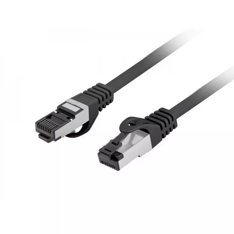 LANBERG tinklo kabelis Cat8.1 S/FTP (S-STP) RJ-45–RJ-45 juodas 0,25 m