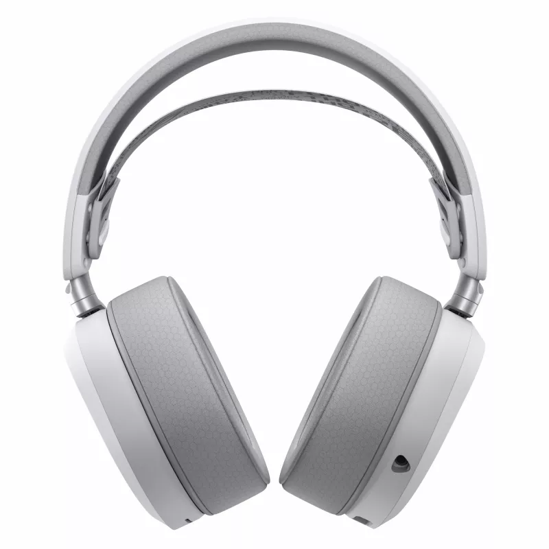 ASUS ROG Pelta ausinės su laidu ir belaidžiu ryšiu, ant galvos, žaidimams, USB Type-C, Bluetooth, baltos