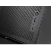 PC Mini Tower korpusas TACENS Mars Gaming MC-XPRO — Mini-ITX/Micro-ATX, SFX maitinimo blokų palaikymas, tinklelis, juodas, 120 mm ventiliatoriai