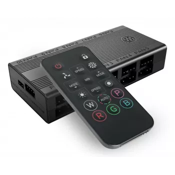 Mars Gaming MFHUB kompiuterio aušinimo sistemos dalis / priedas Adresuojamas RGB valdiklis