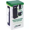 InLine universalus mobiliojo telefono laikiklis skirtas asmenukių lazdų trikojams, juodas