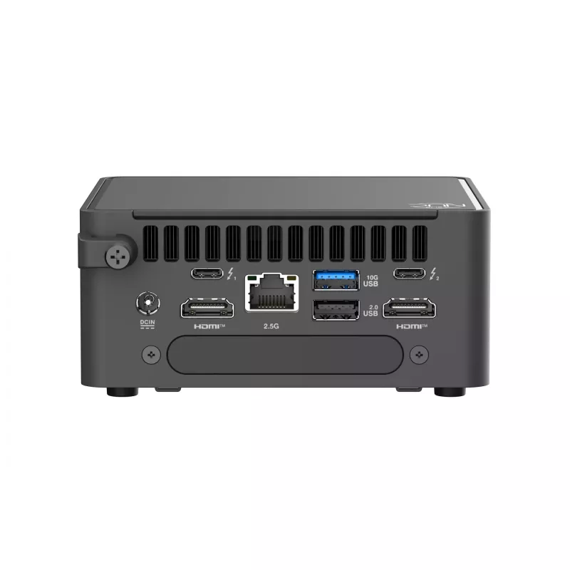 Mini PC rinkinys ASUS NUC 15 Pro Kit NUC15CRH-B — barebone mini stalinio kompiuterio rinkinys