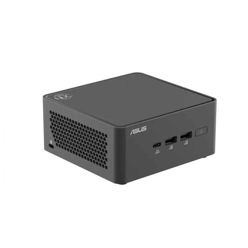 Mini PC rinkinys ASUS NUC 15 Pro Kit NUC15CRH-B — barebone mini stalinio kompiuterio rinkinys
