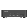 Mini-PC barebone ASUS NUC 15 Pro plonas Kit RNUC15CRKI300000 — Core 3 100U iki 4,7 GHz, be RAM, Intel Graphics, Wi‑Fi 6/7, Bluetooth 5.4, 1Gb + 2.5Gb Ethernet, juoda