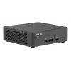 Mini-PC barebone ASUS NUC 15 Pro plonas Kit RNUC15CRKI300000 — Core 3 100U iki 4,7 GHz, be RAM, Intel Graphics, Wi‑Fi 6/7, Bluetooth 5.4, 1Gb + 2.5Gb Ethernet, juoda