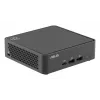 Mini-PC barebone ASUS NUC 15 Pro plonas Kit RNUC15CRKI300000 — Core 3 100U iki 4,7 GHz, be RAM, Intel Graphics, Wi‑Fi 6/7, Bluetooth 5.4, 1Gb + 2.5Gb Ethernet, juoda