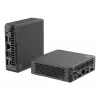 Mini PC barebone ASUS NUC 15 Pro Juoda — Intel Core Ultra 5, DDR5 iki 96 GB, M.2 SSD, Wi‑Fi 7, Bluetooth 5.4, 1x RJ‑45, 120W PSU