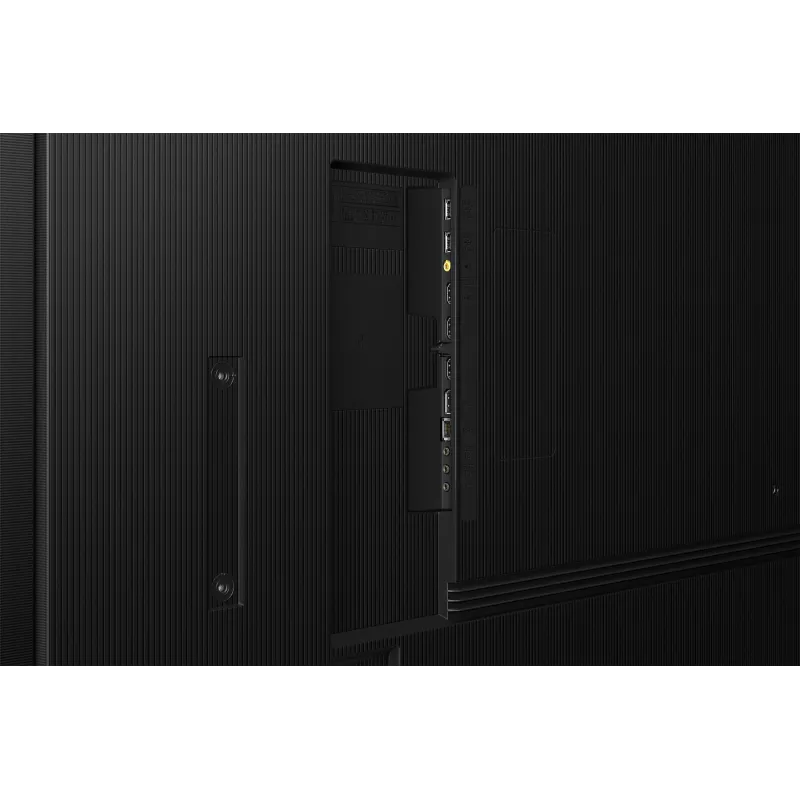 Samsung QH115F-X skaitmeninės reklaminės plokštumos ekranas 2,92 m (115 colių) LCD Wi-Fi 1000 cd/m² 4K Ultra HD juodas Tizen 24/7