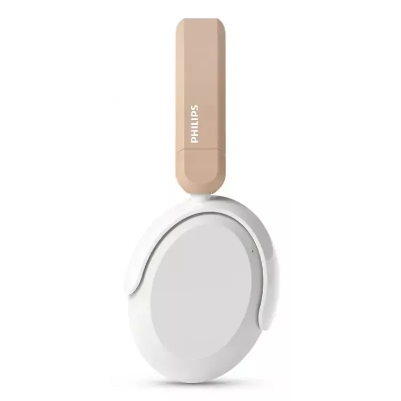 Philips 5000 serijos TAK5500AL/00 ausinės/ausinės su mikrofonu Laidinės ir belaidės Aplink galvą Skambučiai/muzika Bluetooth Gintarinė, balta