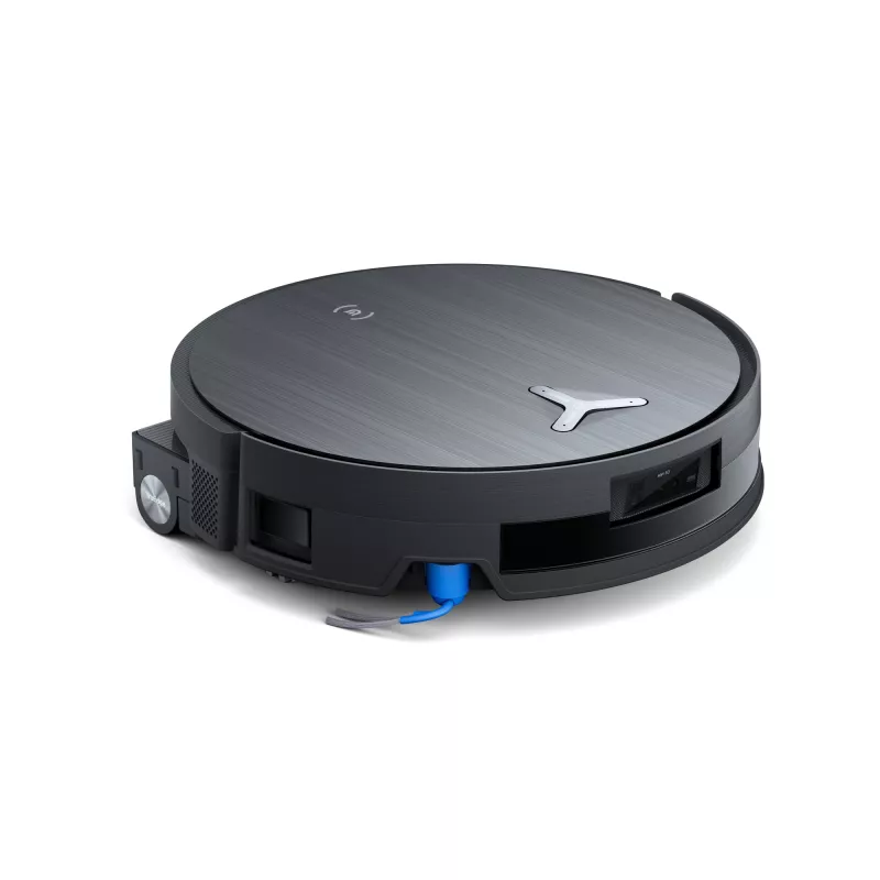 Robotinis dulkių siurblys Ecovacs Deebot X11 Pro Omni — juodas, ličio jonų 6400 mAh, 206 min. veikimo laikas, 0,22 l dulkių talpykla, bazinė stotelė 2,5 l