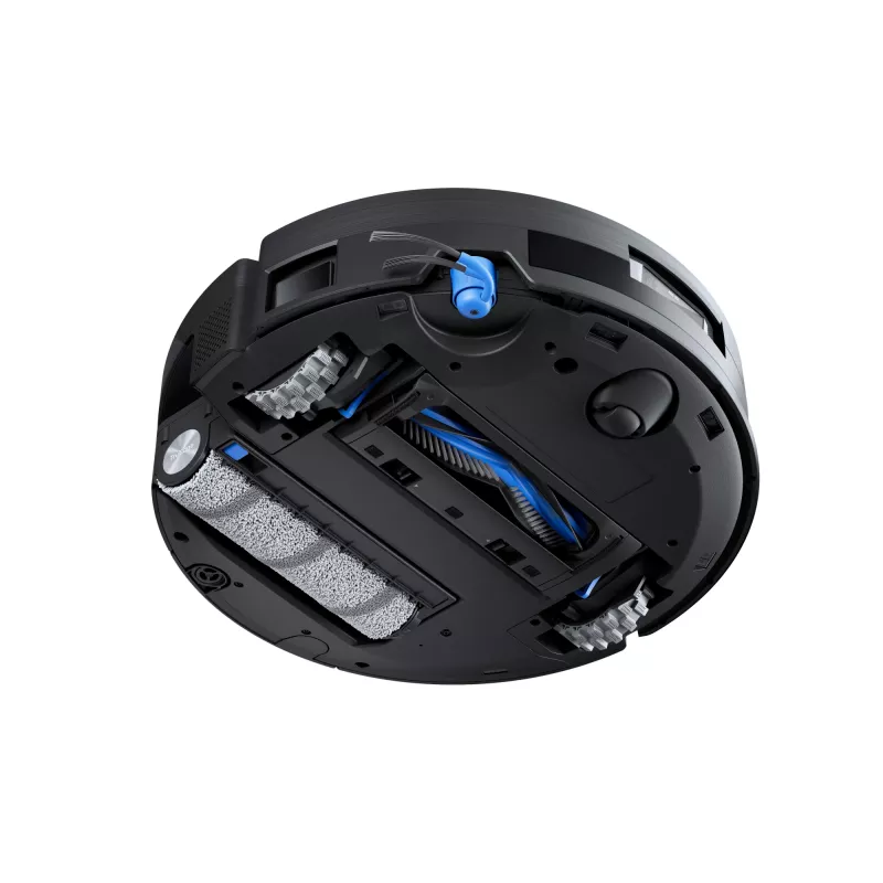 Robotinis dulkių siurblys Ecovacs Deebot X11 Pro Omni — juodas, ličio jonų 6400 mAh, 206 min. veikimo laikas, 0,22 l dulkių talpykla, bazinė stotelė 2,5 l