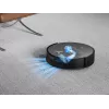Robotinis dulkių siurblys Ecovacs Deebot X11 Pro Omni — juodas, ličio jonų 6400 mAh, 206 min. veikimo laikas, 0,22 l dulkių talpykla, bazinė stotelė 2,5 l