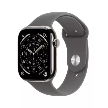 Išmanusis laikrodis Apple Watch Series 11 GPS + Cellular 46mm titano korpusas pilka juosta