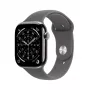 Išmanusis laikrodis Apple Watch Series 11 GPS + Cellular 46mm titano korpusas pilka juosta