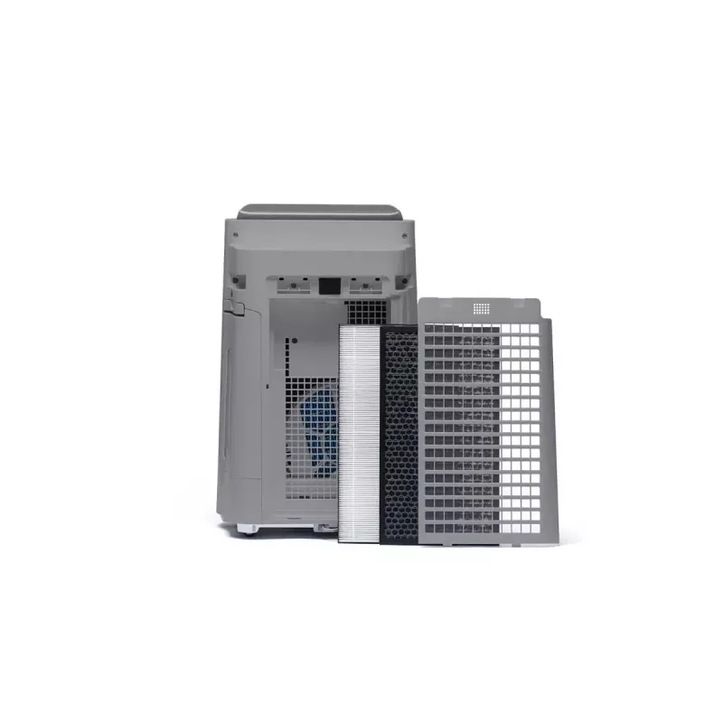 Sharp UA-HD50E-L oro valytuvas – 38 m², 306 m³/h, 55 dB, 54 W, pilkas, 7,9 kg