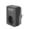 APC PME1WU2B-GR viršįtampių slopintuvas, juoda, pilka, 1 AC lizdas (-ai), 230 V