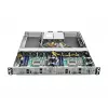 Server barebone ASRock 1U2N2G-AM5/2T — LGA 1718, DDR5 iki 48 GB, 10 Gb Ethernet, Aspeed AST2600, 1600 W maitinimo šaltinis