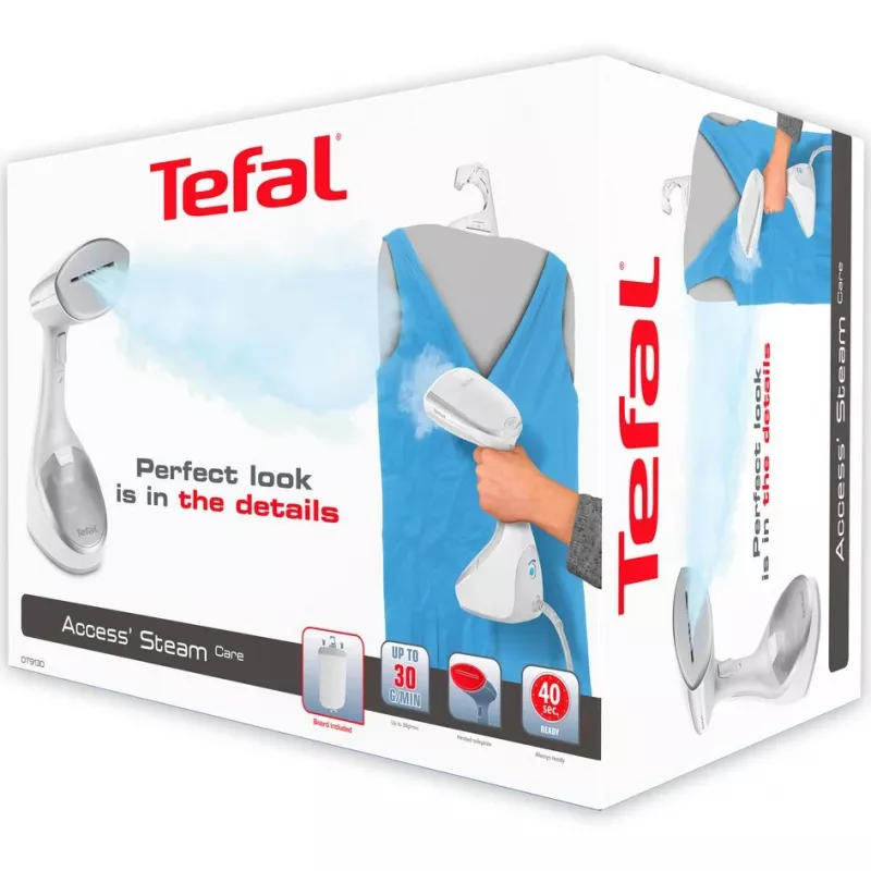 Tefal Access Steam Care DT9130 Rankinis drabužių garintuvas 0,2 L 1600 W Sidabrinis, Baltas