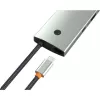 Techly IUSB32C-HUB6HPDI sąsajos koncentratorius USB 3.2 Gen 1 (3.1 Gen 1) Type-C 5000 Mbit/s aliuminis