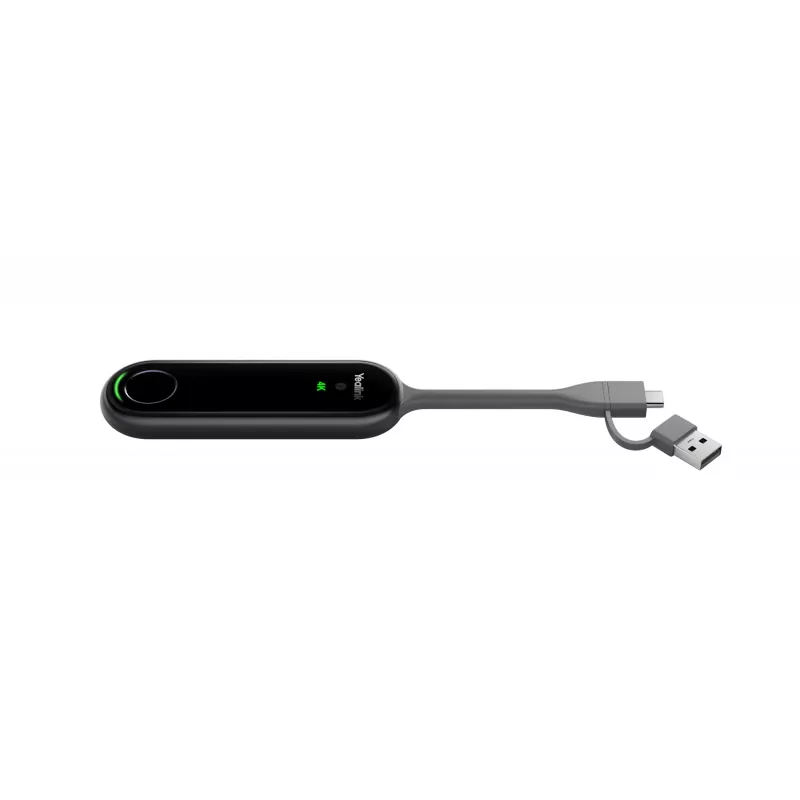 Yealink WPP30, USB raktas, juoda, 3840 x 2160, 30 kadr./s, 802.11a, 802.11b, Wi-Fi 4 (802.11n), Wi-Fi 5 (802.11ac), Wi-Fi 5 (802.11ac)