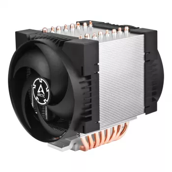 CPU aušintuvas Arctic Freezer 4U-M Ampere Server — pasyvus/radiatoriaus sprendimas Ampere serveriams, 120W TDP