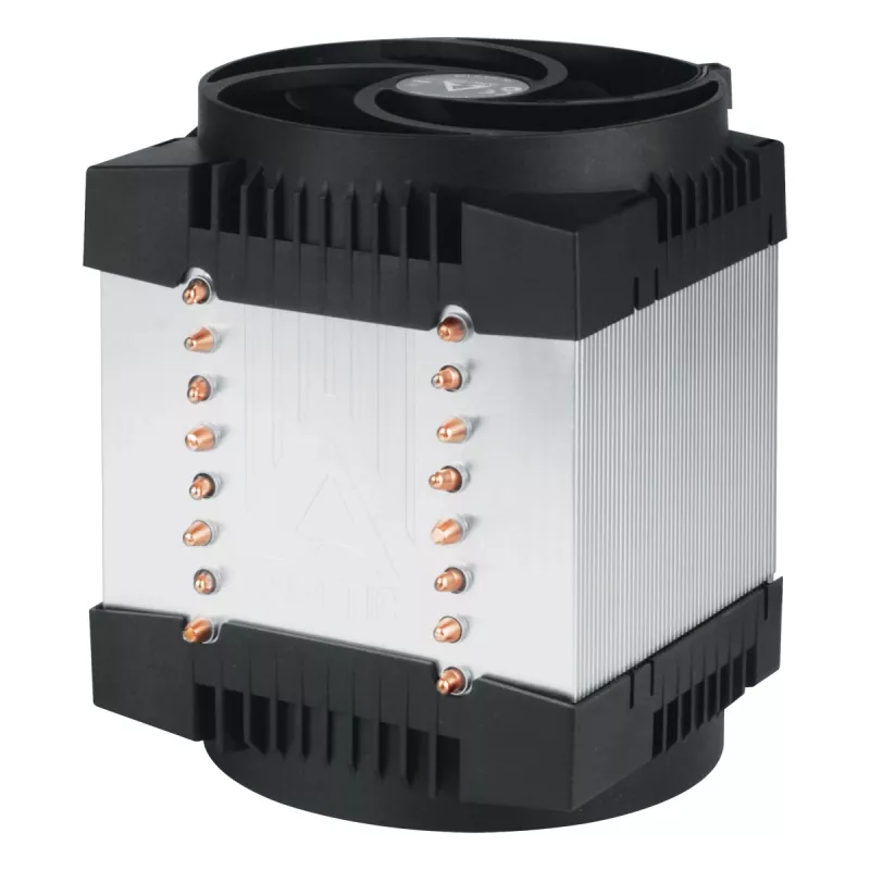 CPU aušintuvas Arctic Freezer 4U-M Ampere Server — pasyvus/radiatoriaus sprendimas Ampere serveriams, 120W TDP