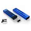 iStorage datAshur PRO+C 256 GB | FIPS 140-3 3 lygio sertifikuotas | Saugus USB Type-C diskas | AES-XTS 256 bitų aparatinė įranga šifravimas | Apsaugotas PIN kodu | Type C-A adapteris komplekte