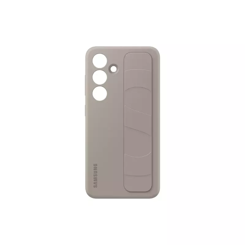 Samsung Standing Grip Case Taupe mobiliojo telefono dėklas 15,8 cm (6,2 col.) Dangtelis Pilka