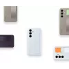 Samsung Standing Grip Case Taupe mobiliojo telefono dėklas 15,8 cm (6,2 col.) Dangtelis Pilka