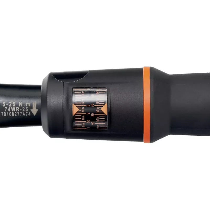 Dinamometrinis raktas Bahco 74WR-15 15-75 Nm reguliuojamas reketinis