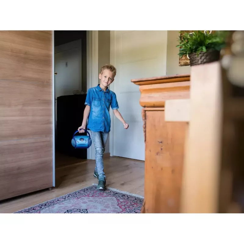 Nešiojamasis radijas Lenco SCD-24BU Kids FM 4W 60dB
