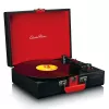 Belt-drive audio turntable Lenco TT-110 Juoda Red Semi Automatic
