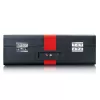 Belt-drive audio turntable Lenco TT-110 Juoda Red Semi Automatic