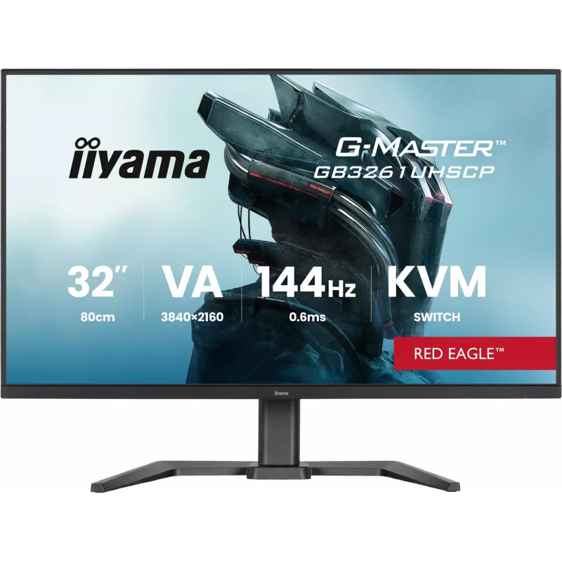 iiyama G-MASTER GB3261UHSCP-B1 kompiuterio monitorius 80 cm (31,5 colio) 3840 x 2160 pikselių 4K Ultra HD LED juodas