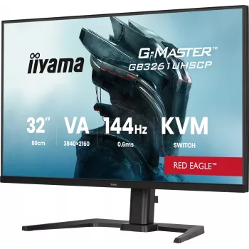 iiyama G-MASTER GB3261UHSCP-B1 kompiuterio monitorius 80 cm (31,5 colio) 3840 x 2160 pikselių 4K Ultra HD LED juodas