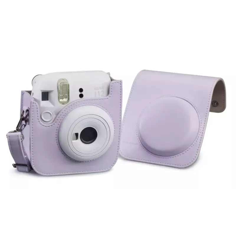 Korpusas Cullmann RIO Fit 120, skirtas Fujifilm Instax mini 12, alyvinis, peties diržas, 1 išorinė kišenė