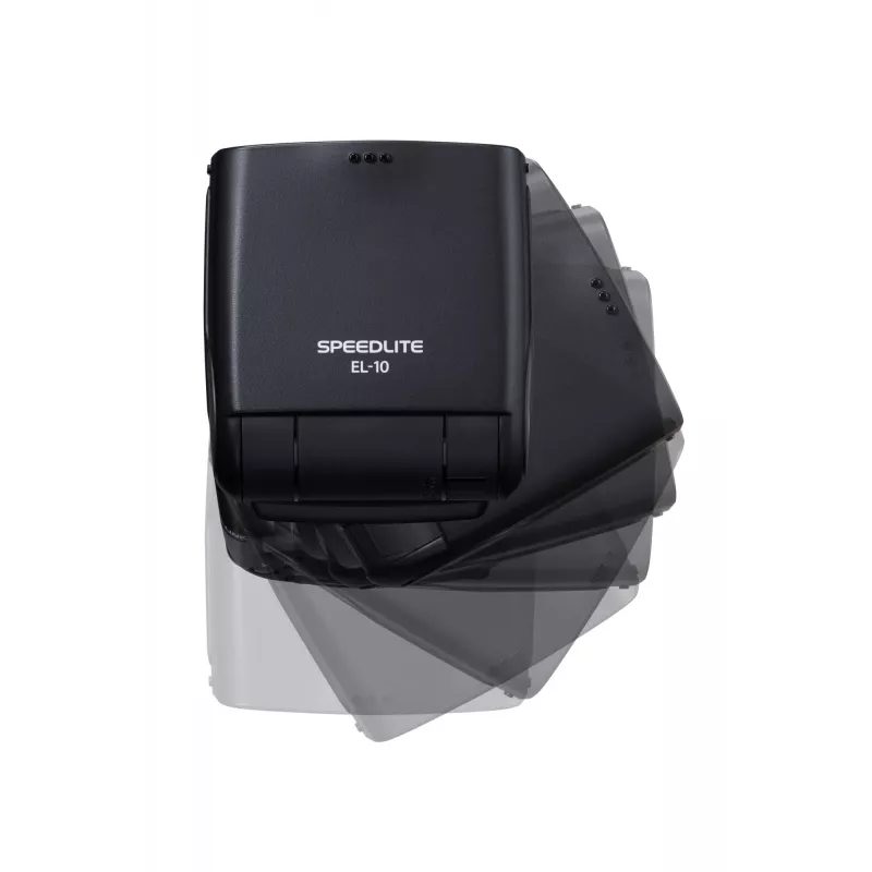 Vaizdo kameros blykstė Canon Speedlite EL-10 juoda AA baterija 287 g