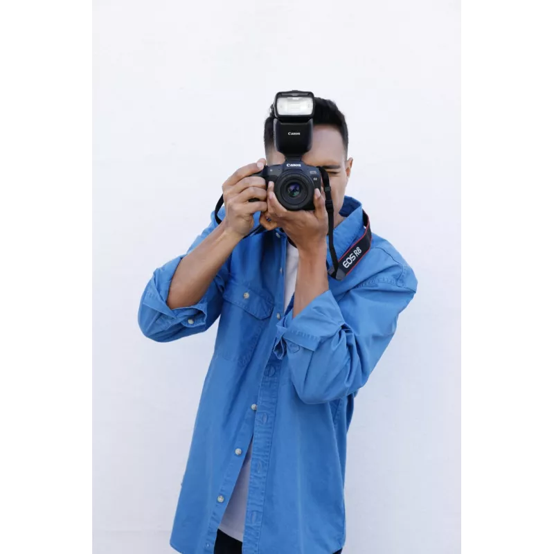 Vaizdo kameros blykstė Canon Speedlite EL-10 juoda AA baterija 287 g