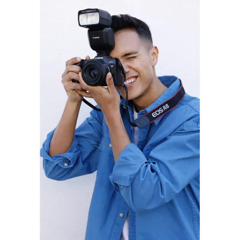 Vaizdo kameros blykstė Canon Speedlite EL-10 juoda AA baterija 287 g