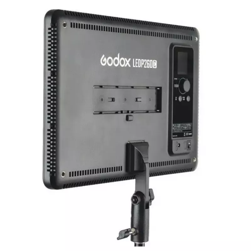 LED šviestuvas Godox LEDP260C 30W juoda balta
