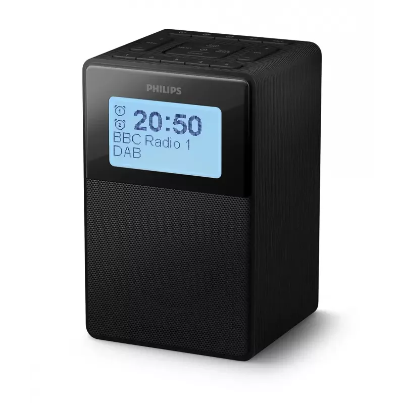 Skaitmeninis žadintuvas Philips TAR5100/10 Juodas 12/24 val. LCD Bluetooth