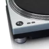 Tiesioginės pavaros patefonas Lenco L-3809ME — rankinis, USB Type-A, metalo mėlynumo