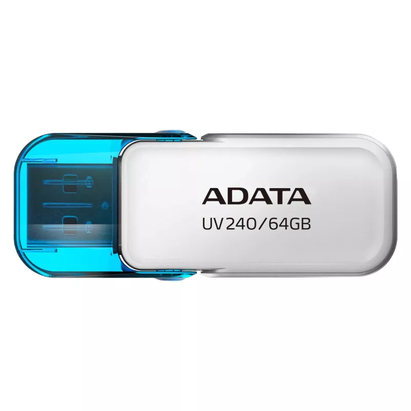ADATA UV240 USB atmintinė 64 GB USB Type-A 2.0 Mėlyna, Balta