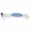 Vonios suolelis ActionMed LW400AM 2-in-1 su pasukamu perkėlimo disku, baltas, atsparus drėgmei, ergonomiška sėdynė, pakabinimo anga